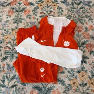 Athlete Owned Nike Clemson Tigers Football Team Issued On-Field Set